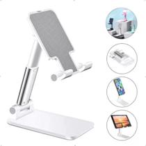 Suporte Para Celular Tablet Base Dobrável Articulado Vertical ou Horizontal