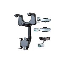 Suporte Para Celular Veicular Encaixe Retrovisor Flexível 360º