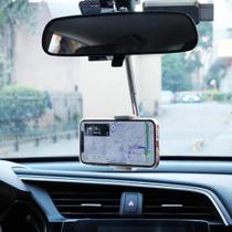 Suporte para Celular Veicular Universal Retrátil Branco