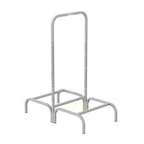 Suporte para cesta de compras 16 litros branco duplo