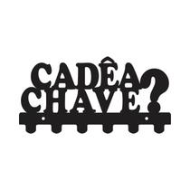 Suporte para Chave em Acrílico Cadê a Chave