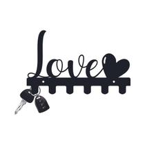 Suporte para Chave em Acrílico Love