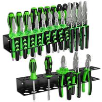 Suporte para chaves de fenda e alicates TUSPEU Wall Mount 23 furos x2