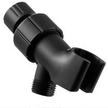 Suporte para Chuveirinho OFFO Ajustável Preto Fosco 1/2" IPS
