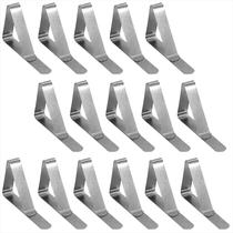 Suporte para clipes de toalha de mesa OKIO em aço inoxidável 16 PCS