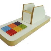 Suporte para Cola Quente patchwork artesanato Suporte para Cola Quente patchwork artesanato