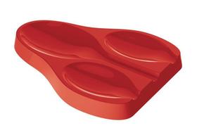 SUPORTE PARA COLHER PLUS VERMELHO SOLIDO (UZ325-VM) - UZ Utilidades