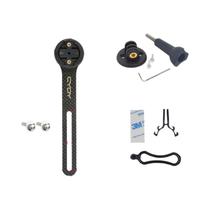 Suporte para Computador de Bicicleta 3K Carbono - Garmin Edge 130/200, Wahoo, Bryton Rider 420