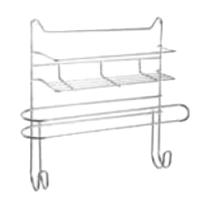 Suporte para Condimentos e Papel Toalha de Parede 7x30cm Suporte para Condimentos e Papel Toalha de Parede 7x30cm