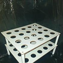 Suporte Para Cone 40 cavidades Branco e Cru Suporte Para Cone 40 cavidades Branco e Cru