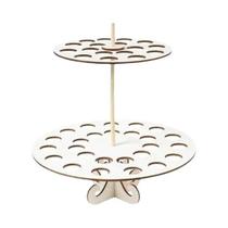 Suporte Para Cones De Confete De Papel Kraft Para Casamento, Decorações DIY, Bandeja Para Cones De