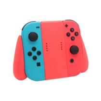 Suporte Para Controle Joy Con Switch Grip Rígido Vermelho