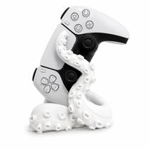 Suporte Para Controle Ps3 Ps4 Ps5 Tentaculo Polvo Kraken Branco Suporte Para Controle Ps3 Ps4 Ps5 Tentaculo Polvo Kraken Branco