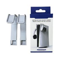 Suporte Para Controle PS5 E Headset 2 Peças, Gancho Suspenso Para Console Digital PS5 Slim