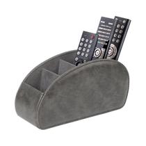 Suporte Para Controle Remoto Em Couro PU Com 5 Compartimentos, Organizador Multi-Dispositivo Para Suporte Para Controle Remoto Em Couro PU Com 5 Compartimentos, Organizador Multi-Dispositivo Para