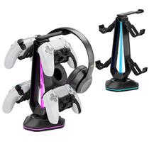 Suporte para Controle Saitake RGB com 9 modos de luz e 2 portas USB Suporte para Controle Saitake RGB com 9 modos de luz e 2 portas USB