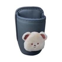Suporte Para Copos De Porta De Carro Em Couro Organizador De Bebidas Para Acessórios De Interior De