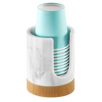 Suporte para Copos Luxspire em Resina Mármore 90 ml para Banheiro Suporte para Copos Luxspire em Resina Mármore 90 ml para Banheiro