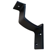 Suporte para corrimão de alumínio escada parede cor preto Suporte para corrimão de alumínio escada parede cor preto