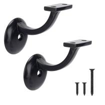 Suporte para Corrimão HILLMASTER em Aço Preto Fosco, 2 Peças Suporte para Corrimão HILLMASTER em Aço Preto Fosco, 2 Peças
