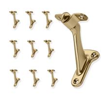Suporte para Corrimão ZAUYX 3 Polegadas Bronze Champanhe 10 Unidades Suporte para Corrimão ZAUYX 3 Polegadas Bronze Champanhe 10 Unidades