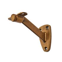 Suporte para corrimão ZAUYX 4 polegadas em latão antigo, reforçado Suporte para corrimão ZAUYX 4 polegadas em latão antigo, reforçado
