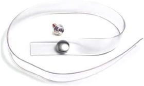 Suporte para Cortina RV Designer H750 Transparente com Alça de 46 cm