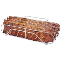 Suporte para Costelas SOLIGT em Aço Inoxidável para 3 Peças, Compatível com 45 cm+