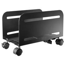 Suporte Para Cpu Ajustável Com Rodízio Feito Em Aço Suporte Para Cpu Ajustável Com Rodízio Feito Em Aço