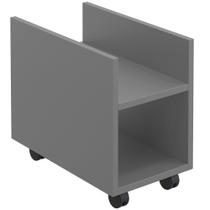 Suporte Para Cpu E Nobreak Com Rodízios Guide L03 Cinza - Lyam Suporte Para Cpu E Nobreak Com Rodízios Guide L03 Cinza - Lyam