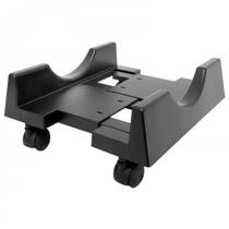 Suporte para CPU Gabinete PC Masticmol PC310, com Rodizios, Espaço Interno Ajustavel - Preto Suporte para CPU Gabinete PC Masticmol PC310, com Rodizios, Espaço Interno Ajustavel - Preto