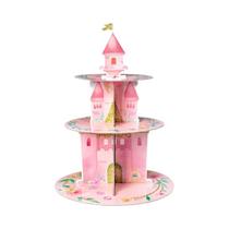 Suporte Para Cupcake Em Forma De Castelo De Princesa Com 3 Camadas Para Festa De Aniversário De Bebê