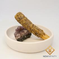 Suporte para Defumador Palo Santo de Ametista Pedra Natural Suporte para Defumador Palo Santo de Ametista Pedra Natural