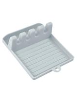 Suporte para descanso de Talheres Utensílios Bancada Cozinha - Descanso De Talheres Com 4 Divisorias Suporte para descanso de Talheres Utensílios Bancada Cozinha - Descanso De Talheres Com 4 Divisorias