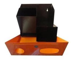 Suporte Para Descarte De Pilhas E Baterias Com Adesivo