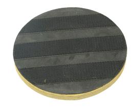 Suporte para disco de limpeza com tiras autocolantes SEM flange 410 mm para enceradeira CERTEC - GREEN LINE - LEMARTE - MEBAL5