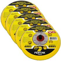 Suporte Para Disco De Lixa Aderente 125Mm 8 Furos 05 Un