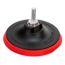SUPORTE PARA DISCO DE LIXA COM tiras autocolantes, ADAPTADOR ROSCA M14 PARA FURADEIRA, 115MM, 1PC // MTX