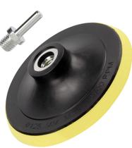 Suporte Para Disco De Lixa Com tiras autocolantes Boina 125mm 5 Disco Prato De Borracha Furadeira Lixadeira Politriz Esmerilhadeira