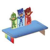 Suporte para Doces de Festa em MDF - PJ Masks - 1 unidade - Festcolor - Rizzo
