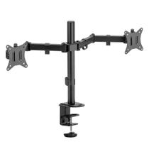 Suporte para dois monitores fortrek fk445s 17 a 32 polegadas