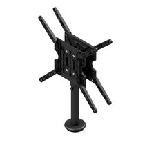 Suporte para duas tvs de 10 a 65 polegadas fixo no móvel com giro