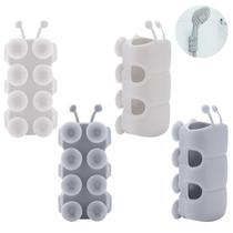 Suporte para ducha ZROCIGA, 4 peças, silicone ajustável Suporte para ducha ZROCIGA, 4 peças, silicone ajustável
