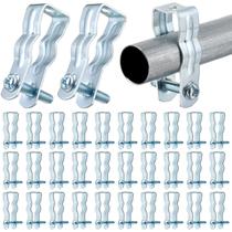Suporte para eletroduto Yaocom 25 peças em aço galvanizado 1/2 polegada