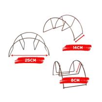 Suporte para enrolar mangueira de jardim para parede fixo em ferro reforçado Gold Plant