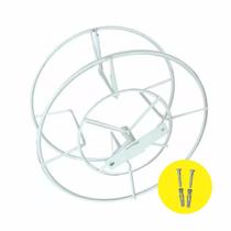 Suporte para Enrolar Mangueira de Parede Branco -471p NV