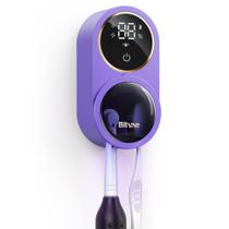 Suporte para Escova de Dentes Bitvae com Limpeza UV Infravermelha e Fixação na Parede