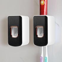 Suporte para escova de dentes e dispensador de pasta de dente montados na parede Suporte para escova de dentes e dispensador de pasta de dente montados na parede