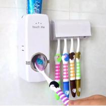 Suporte Para Escova Dispenser De Pasta De Dente Automático - Fun Tech