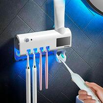 Suporte para Escovas e Creme Dental Ideal para Manter a Ordem e Higiene no Banheiro